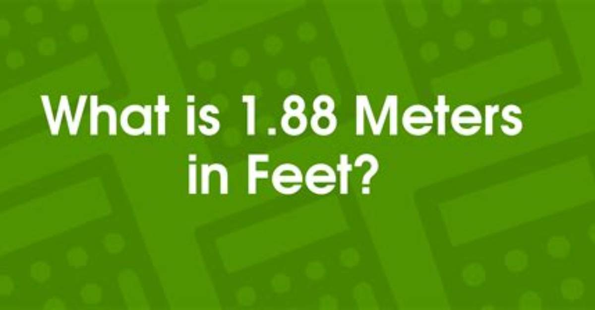 1.88 Meters Explained: How Global Milestones and Athletic Feats Rely on Exact Metric Conversions