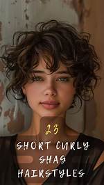 23 Short Curly Haircuts to Screenshot for Your Next Salon Appointment