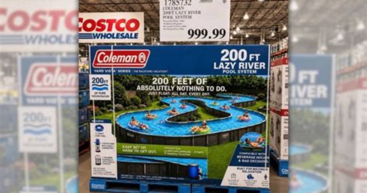 Coleman 200 Ft Lazy River Pool Fact Check: Snopes and Popsci Debunk Costco Hoax