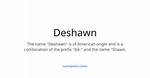 Deshawn Meaning, Origin & Cultural Resonance: the Ultimate Guide to the Name