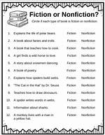 Fiction vs Nonfiction: Checklist and Clues Inside Book Details