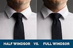 Full Windsor vs Half Windsor: Visual Comparison, Step Breakdown, and Collar Fit