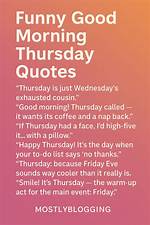 Hilarious Thursday Quotes to Brighten Your Day