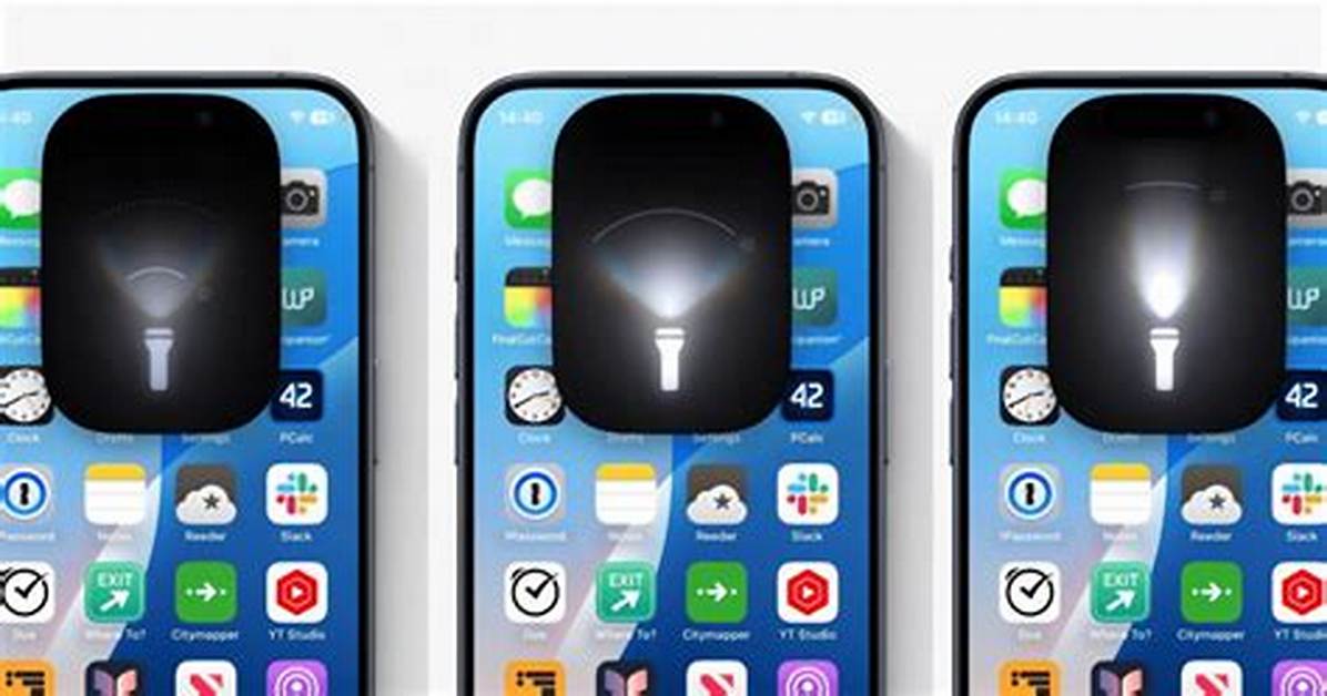 How Smartphone Flashlight Controls Evolved: from Third-Party Apps to Lock Screen Staples