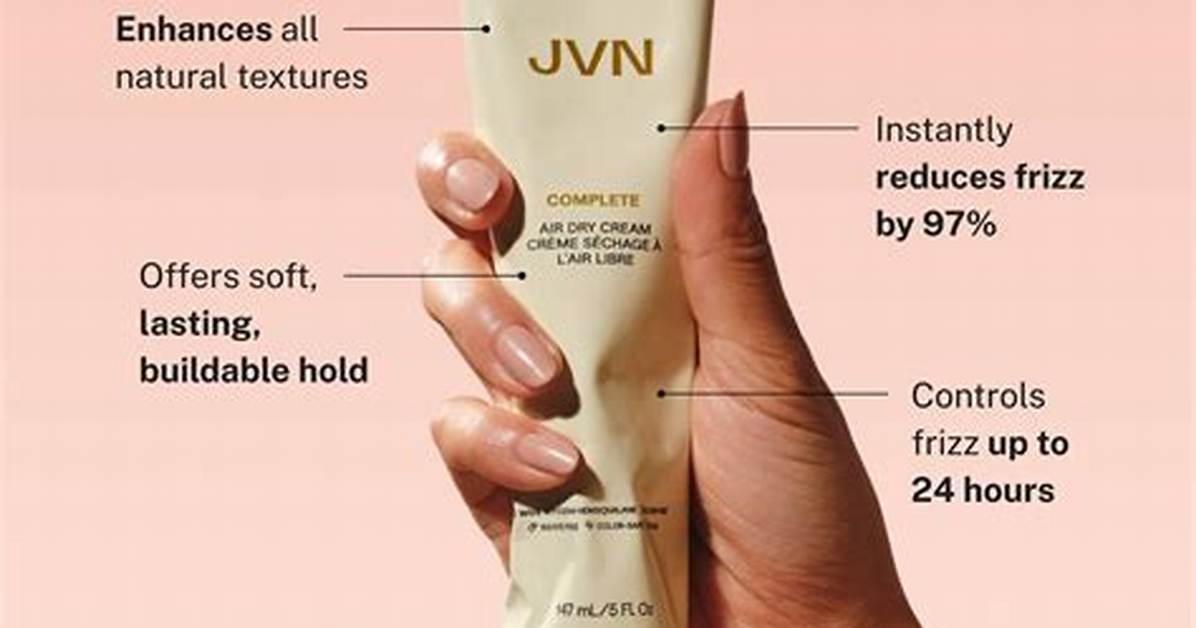 Jvn Air Dry Cream Breakdown: Clean Ingredients, Hold, and Real Performance