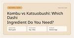 Kombu, Katsuobushi, and Ferment: Visual Anatomy of Authentic Dashi Miso Broth