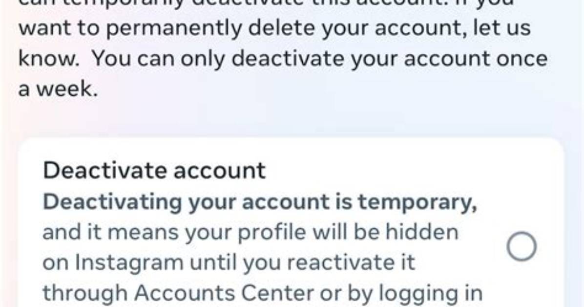 Logging out Vs. Deactivating Instagram: Fact-Checking Common Account Privacy Myths