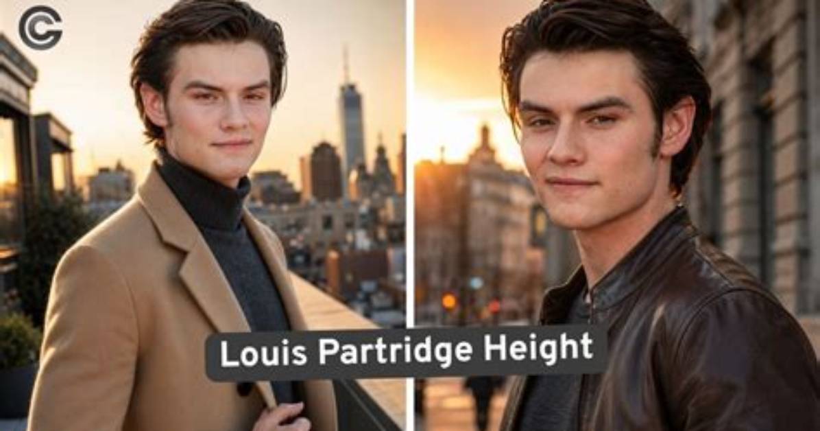 Louis Partridge Height Comparison: Photos Next to Co-Stars and Olivia Rodrigo