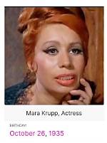 Mara Krupp’s Husband and Personal Life: Everything Known About the Cult Cinema Icon
