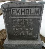 Marie Ekholm in Public Records: Archive Findings, Memorial Notices, and Documentation