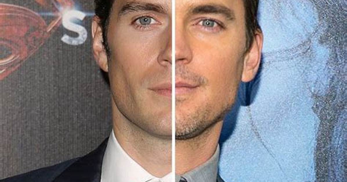 Matt Bomer vs Henry Cavill: Side-by-Side Facial Analysis and How to Tell the Hollywood Twins Apart