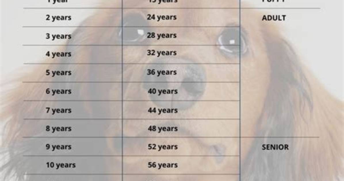 Mini Dachshund Age in Human Year's: the Definitive Conversion Chart Revealed