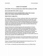 Scene Evidence and Police Reports: Lasjon Kathleen Trader Crash Details Examined