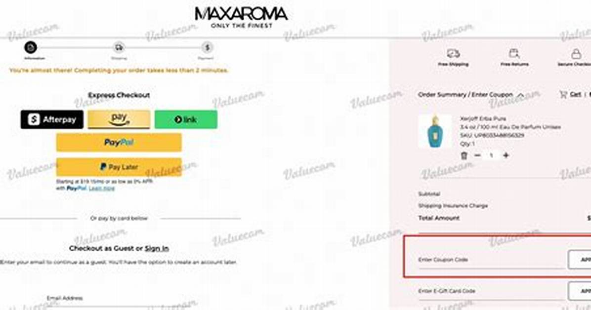 The Complete Maxaroma Discount Guide: How to Save on Every Perfume Order