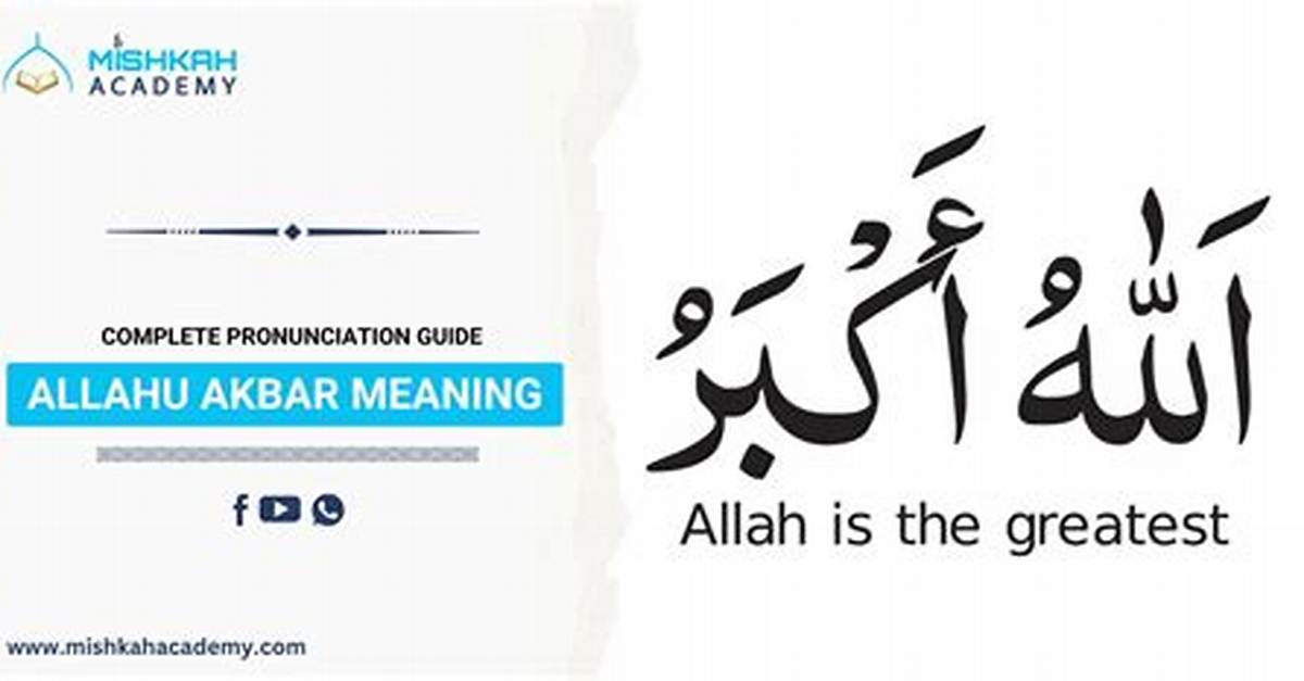 The Meaning of 'Allahu Akbar': Complete Guide to History, Meaning, and Common Questions