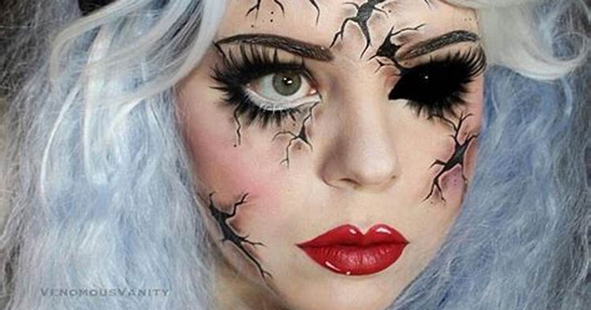 The Shattered Doll Makeup Craze: How a Creepy Porcelain Trend Hijacked Halloween Beauty