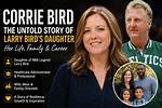 The Untold Pain of Corrie Bird: Why Larry Bird Kept His Eldest Daughter at a Distance