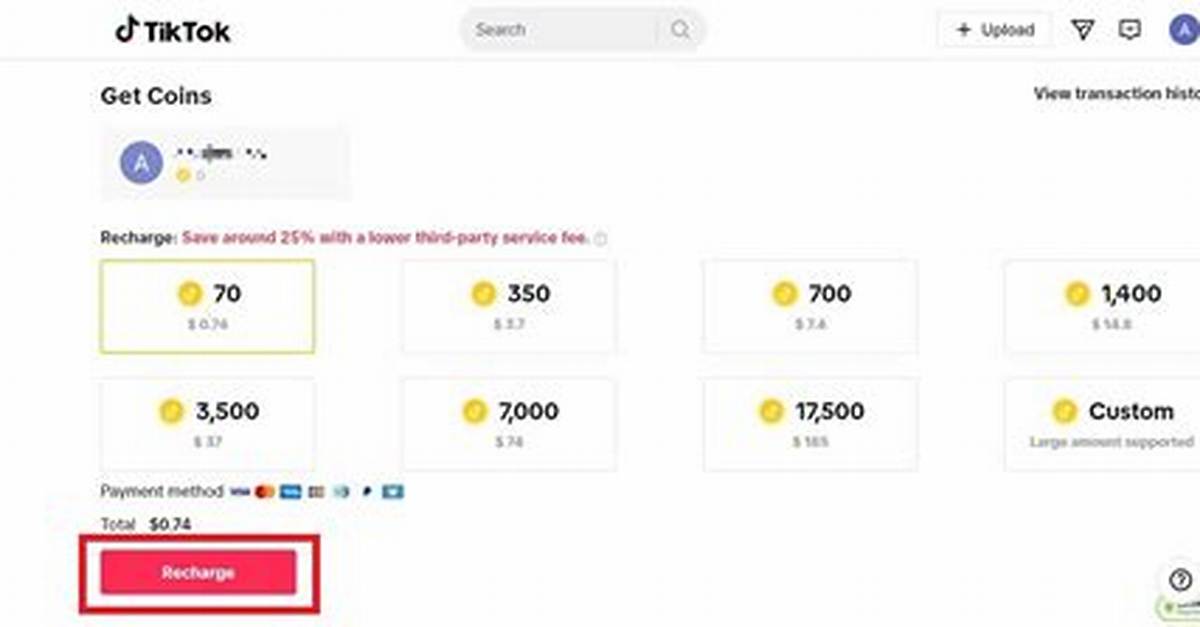 Tiktok Coin Recharge Price Comparison: Web Portal Vs. Apple App Store Fees