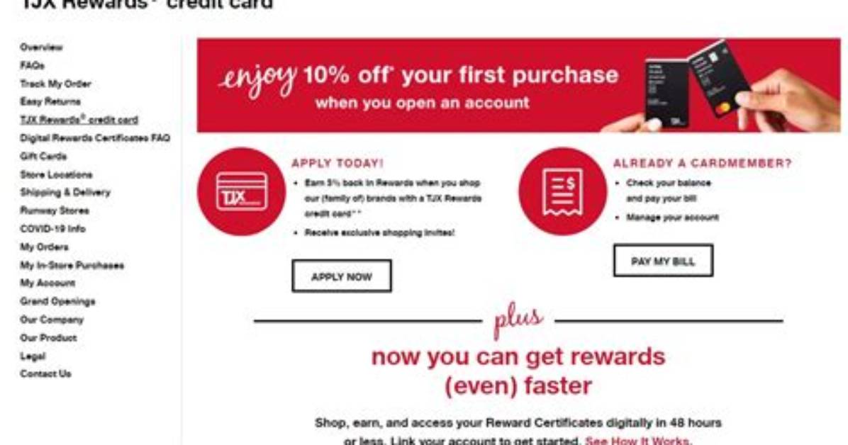 Tj Maxx Card Guide: Rewards, Payments, Customer Service, and Security