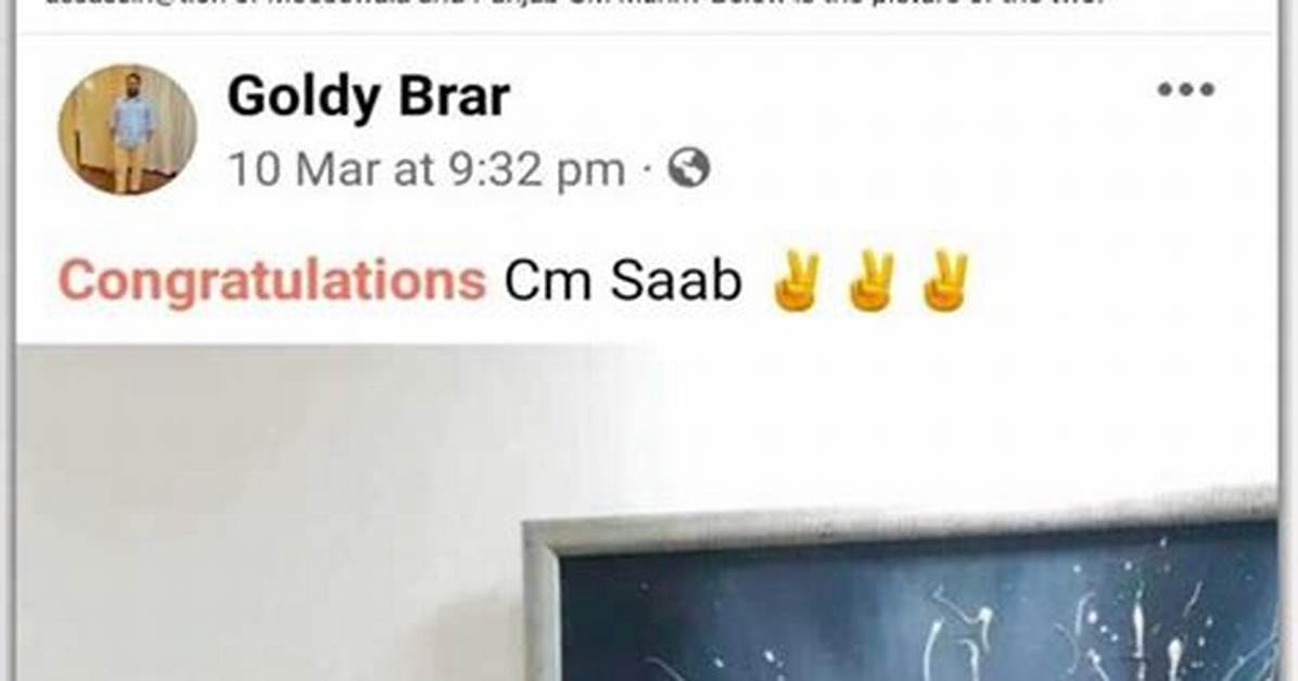 Who Is Goldy Brar? Fact-Checking the Lawrence Bishnoi Syndicate’s Transnational Crime Web