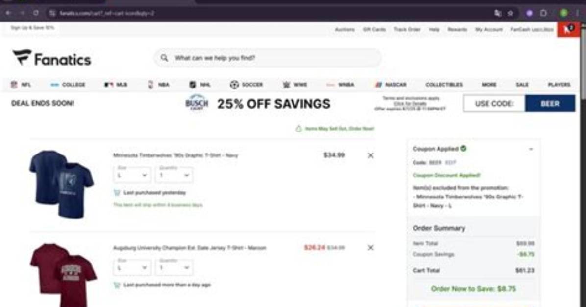 Why Fanatics Promo Codes Fail: Fact-Checking Coupon Sites and Fine Print